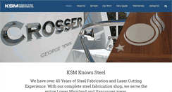 Desktop Screenshot of ksmlaser.com